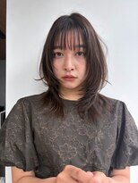 ケーツー エソラ池袋店(K-two) ミディアム×外はね*ミディアムレイヤーカット*くびれヘア