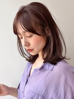 ラフ フロム ガーデン(Laf from GARDEN)&nbsp;くびれミディアム/レイヤー/顔周り/小顔/ベージュ/20代30代