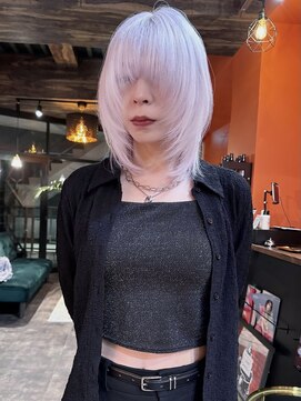 テラ 仙台(Tera) レイヤーカット × ホワイト