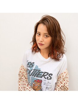LARANJE 広島本通り店【ラランジェ】【9月1日 NEW OPEN(予定)】の写真/トレンド透明感カラーで自分色に!ブリーチありのダブルカラーで理想を叶える♪