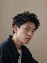 《*ショートパーマ*》スパイキーショートとの相性◎どんな服装も合わせやすい♪[江坂/吹田/メンズ/パーマ]