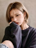 シー バイ ロンド 新宿(Sea by Lond)&nbsp;【福島】ブロンド耳かけくびれヘアショートウルフレイヤー新宿