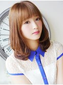 【ヘアジュレドゥ 花井】 可愛いロブ~愛されミディアム☆