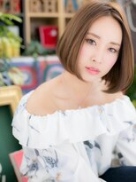 カバーヘア ブリス 大宮西口(COVER HAIR bliss) ■センターパートクラシカル都会派大人ボブ8★大宮30代40代50代