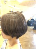 えりあしスッキリショートボブ