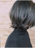 外ハネ大人ショートボブ