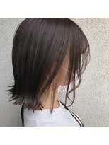 エイム ディクト ヘアー プロデュース(ame D.C.T HAIR PRODUCE) 切りっぱなしボブ×インナーカラー