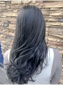 30代/グレー/ネイビーブルー/インナーカラー/船橋/船橋大神宮下