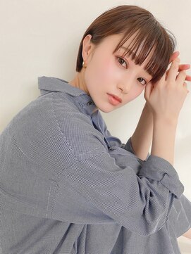 フェンテ(Fuente) 透け感ショート