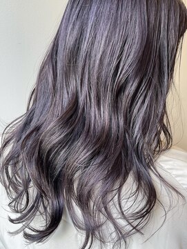 ネオリーブシェリエ 浅草店(Neolive cherie) ラベンダーグレージュ【浅草/韓国/くびれヘア/イメチェン】