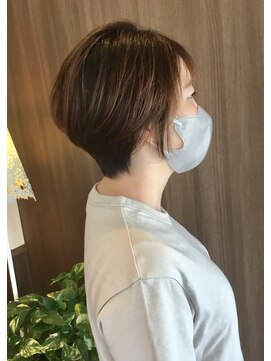 女性専用サロン シェリール カット+パーマ