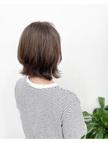 ルヴェルヘアー(Revel hair)&nbsp;くびれボブ×くすみベージュ☆