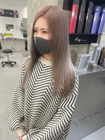 キング 梅田(K!ng)&nbsp;【梅田】ミルクティーベージュロングヘアー艶髪ヘアー