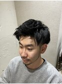 アップバングショート