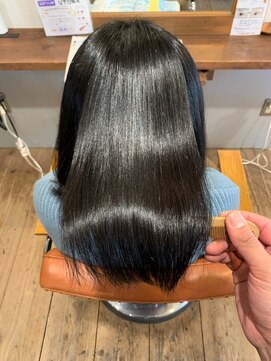 ツヤイロ 上飯田南店(TSUYA_IRO) 6レベルアッシュブラック