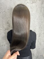 ルーツアイリー 心斎橋(ROOTS IRIE) 髪質改善ULTOWAトリートメント/うるつや髪/アッシュブラウン