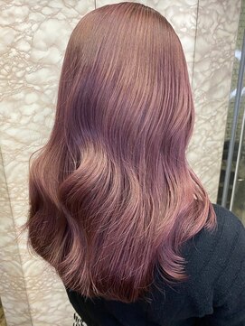 エース (ACE) ACE 横浜　ピンクベージュ×ナチュラル巻き