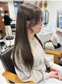 ブリーチ無しオリーブグレージュ