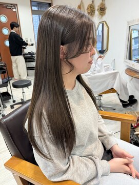 シエル(Ciel) ブリーチ無しオリーブグレージュ