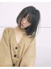 カット＋前髪ストレート ￥11550→￥11000