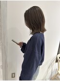 YOKE 外ハネボブ結べるボブレイヤーボブオリーブグレージュ