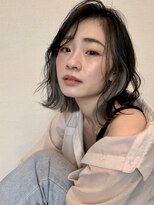 フラン バイ ケンジ(Flan by KENJE)&nbsp;シルバー×ダークグレーでチラ見せインナー