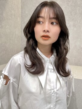 エジョン 幡ヶ谷店(Aejon) ボブくびレイヤーエモージュ前髪ミディアム小顔カット