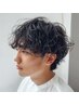 メンズカット＋ツイストスパイラルパーマ￥11000