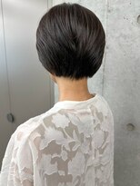 モリオ(morio)&nbsp;＊大人女子上品可愛い重め黒髪マッシュショートボブ30代40代2