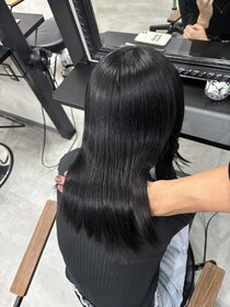 エス 天満店(esu) kr75ダークブラック/ブルーブラック/暗髪/髪質改善