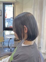 クラウドヘアー CLOUD HAIR&nbsp;グレージュカラー/ミディアムボブ/デザインカラーグレーベージュ