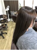 落ち着いたカラー アッシュブラウン