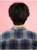 無造作シャドウマッシュ
