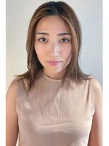 チャンドット(chan.)&nbsp;≪chan.≫ミディアム外ハネくびれミディアム