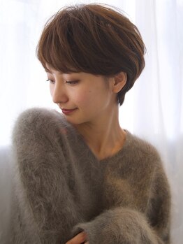 トリア(the tria)の写真/激戦区新宿で驚きの来店者数を誇る実力派サロン【the tria】似合わせショートをご提案【新宿駅/ショート】
