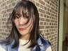 【SAKI指名】ただいま★透明感カラー+クイックトリートメント　￥11000