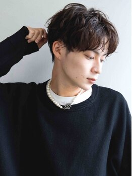 カエラ バイ アメリ(kaela by ameri)の写真/働く男性のライフスタイルに合わせてご提案◇簡単なスタイリングでキマる髪型に◎お仕事帰りにも是非♪