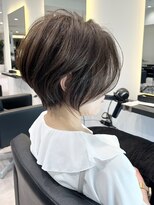 30代40代50代絶壁解消ひし形小顔前下がりショートボブ【ERIKA】
