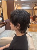 メンズカットメンズロングスタイルメンズウルフスタイル