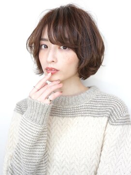 リリオス 中山店(Lirios) ○Lirios(リリオス)中山○暗髪ボブショートスタイル