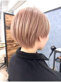 熊本ショート/ハイトーン/マッシュショート/熊本美容室/20代30代