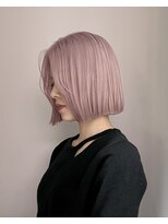 メゾンマイル 恵比寿(maison mile)&nbsp;#ブリーチなしダブルカラー#ワインレッド#ボルドーカラー#前髪