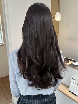 ビビバイベル(BiVi by BHEL) 桑名ロングレイヤーカットハッシュカット透明感カラー重めロング