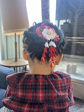 ヘアラウンジ アングゥ(hair lounge ungu) 七五三