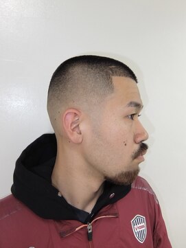 ボウズミドルフェード