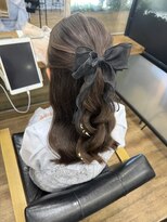 ビューティーサロン ガーデン(beauty salon garden) 韓国女優気分♪ハーフアップ ☆ 担当 蒼 ☆