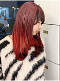 深みレッド×ダークルーツのデザインカラー