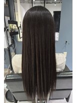 ヴィジョン 梅田店(Vision)&nbsp;サラツヤ縮毛矯正＋透明感ダークカラー＋カット