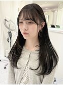 【mao style】フェイクブラック×レイヤーカット