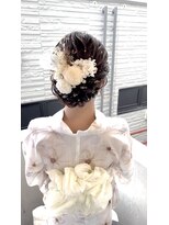 クレア(Crea)&nbsp;浴衣ヘアアレンジ♪